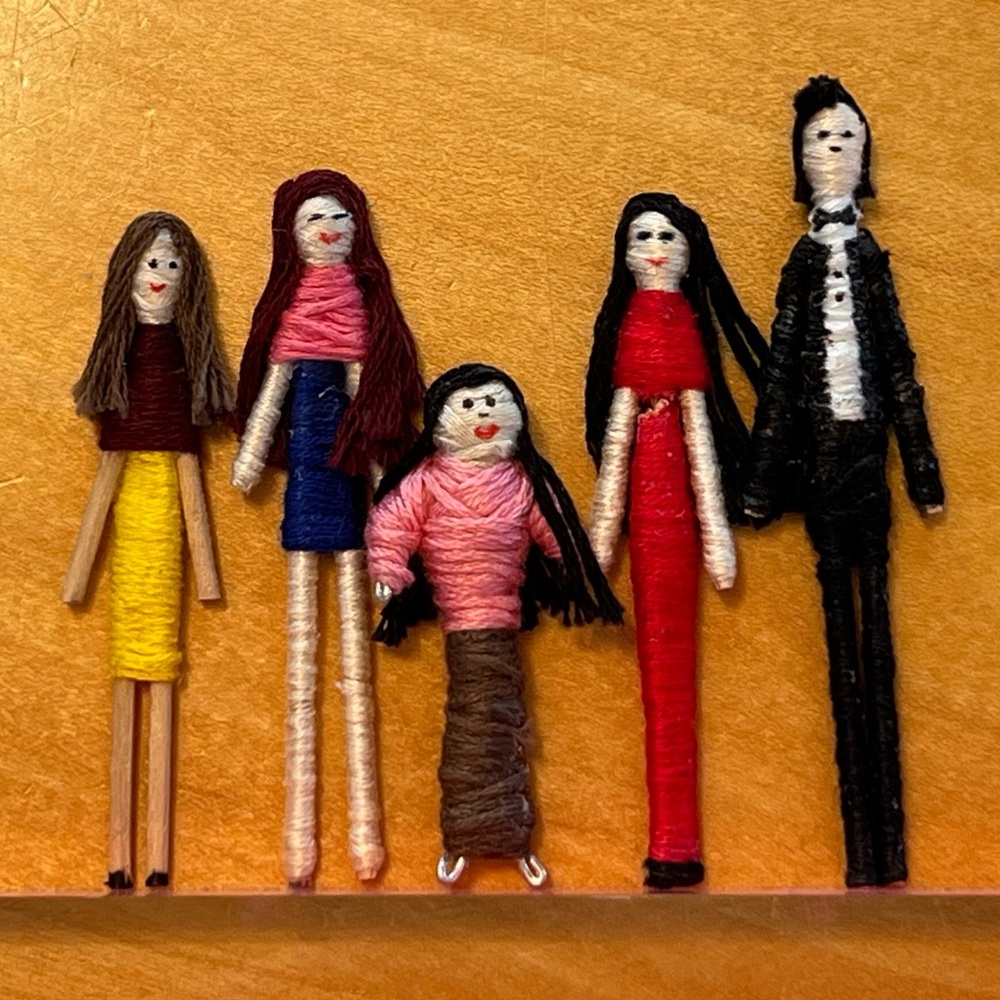Worry Dolls / Toothpick Dolls / Paperclip Doll - Picture 9 of 15